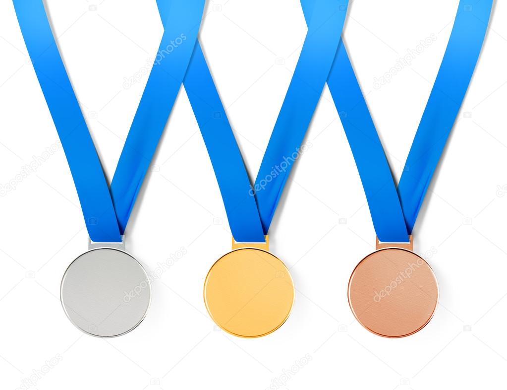Medals with path