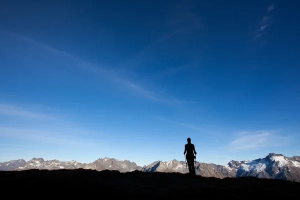 Bergsvandring — Stockfoto