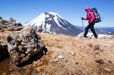 Yeni Zelanda Dağı trekking