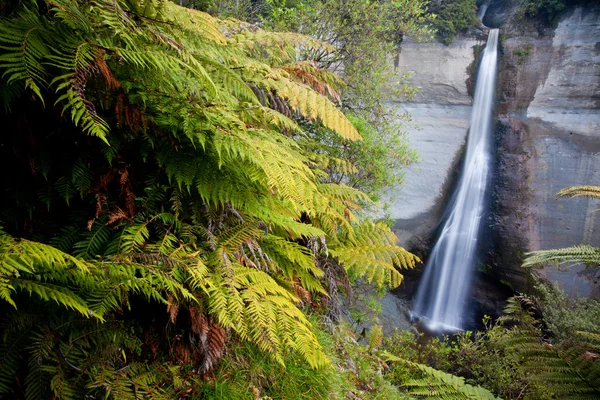 Cascada en Nueva Zelanda — Foto de Stock