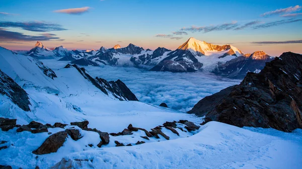 Wielki szwajcarski krajobraz — Zdjęcie stockowe