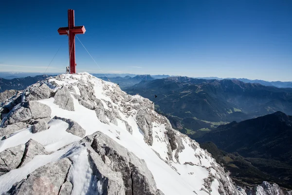 Cumbre alpina —  Fotos de Stock