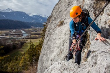 via ferrata tırmanma