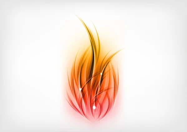 Vlammen — Stockvector