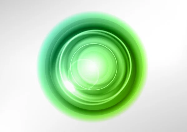 Green circle — Stock Vector