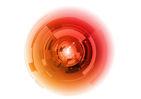 Tech rouge — Image vectorielle