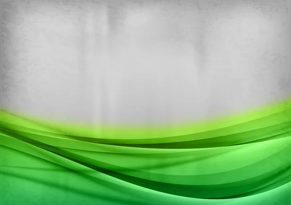 緑の抽象 — ストックベクタ