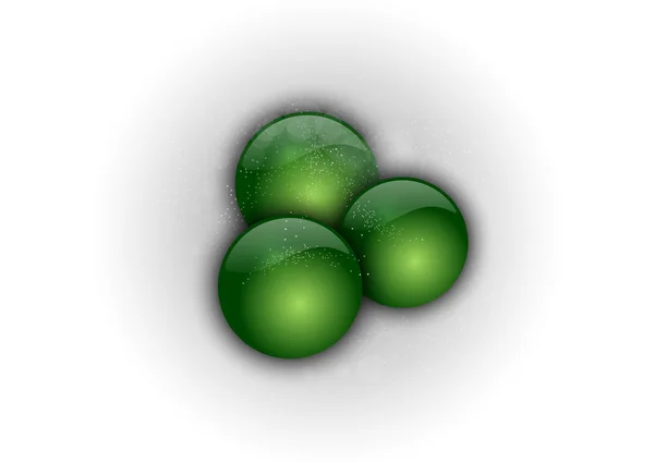 Círculos verdes — Archivo Imágenes Vectoriales