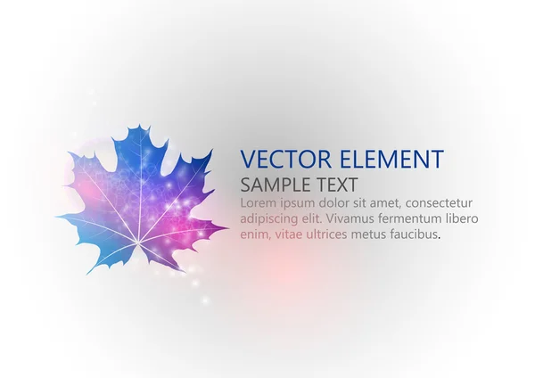 Höstens design — Stock vektor