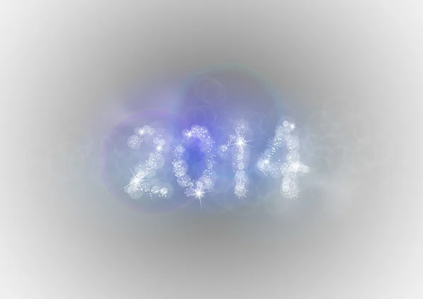 2014 Año nuevo — Archivo Imágenes Vectoriales