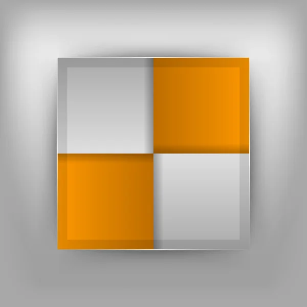 Orange Squares — Stock Vector