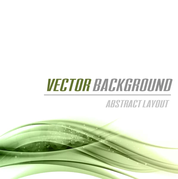 Fundo verde abstrato — Vetor de Stock