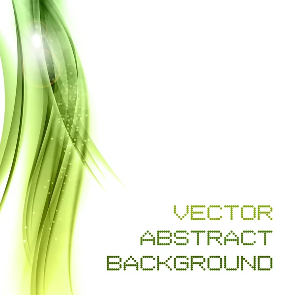 Zelený abstrakt — Stockový vektor