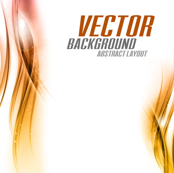 Arancione astratto — Vettoriale Stock