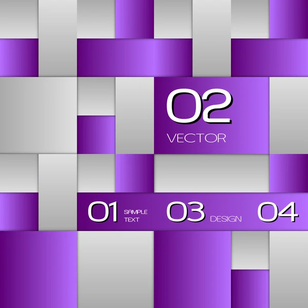 Layout viola — Vettoriale Stock