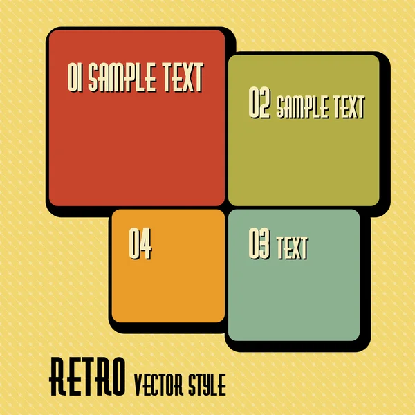 Retro — Stock vektor
