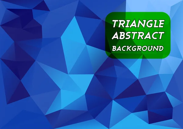 Triangles bleus — Image vectorielle