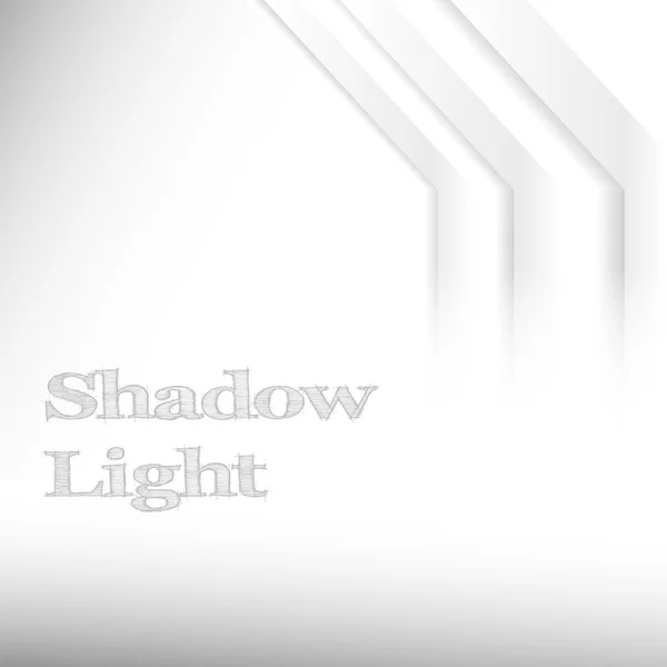 Shadow light — Stock vektor