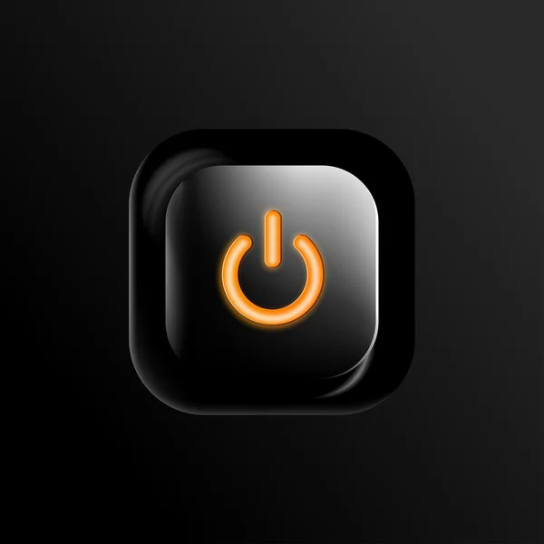 Bouton Power — Image vectorielle