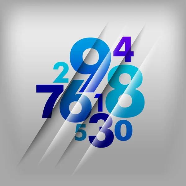 Numbers Background Vector Graphics
