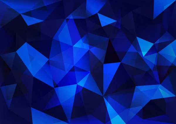 Triangle bleu — Image vectorielle