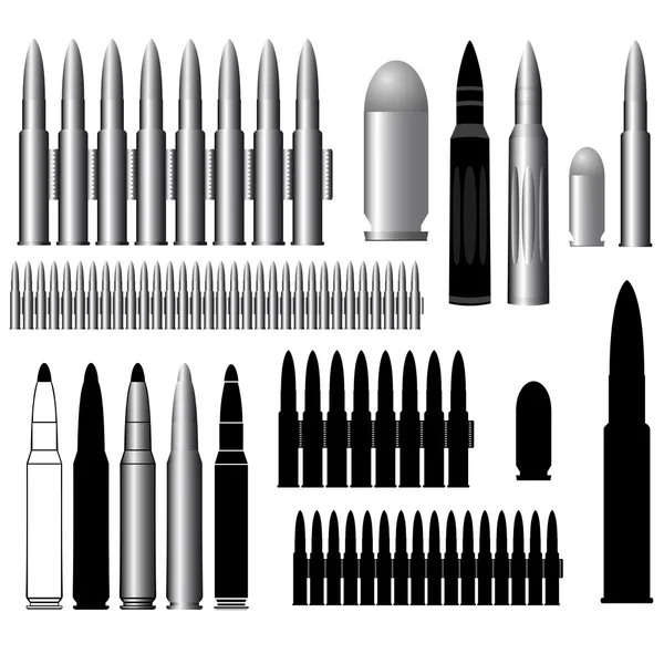 Munitions vectorielles — Image vectorielle