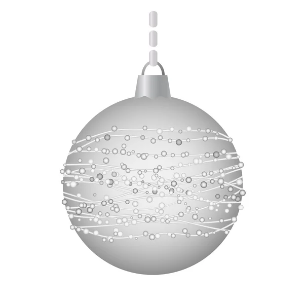 Vector bola de Navidad — Vector de stock
