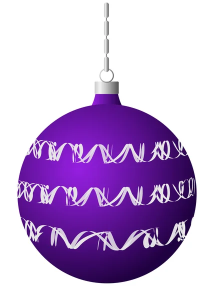 Boule de Noël vectorielle — Image vectorielle