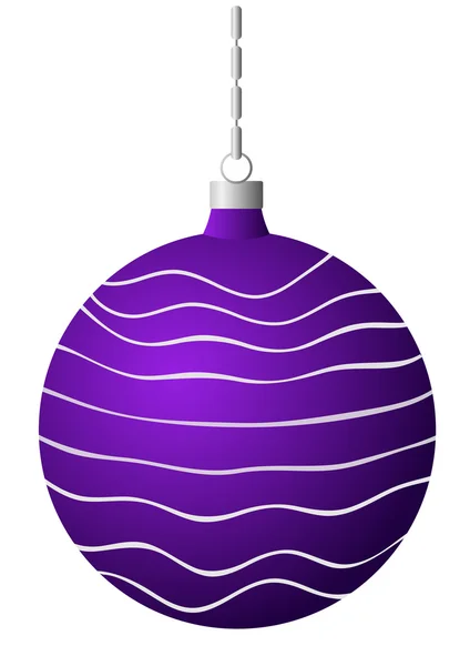 Bola de Navidad — Vector de stock