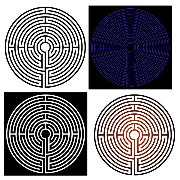 Maze - labyrinth — Stock Vector