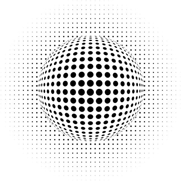 абстрактный фон - оптическая иллюзия
