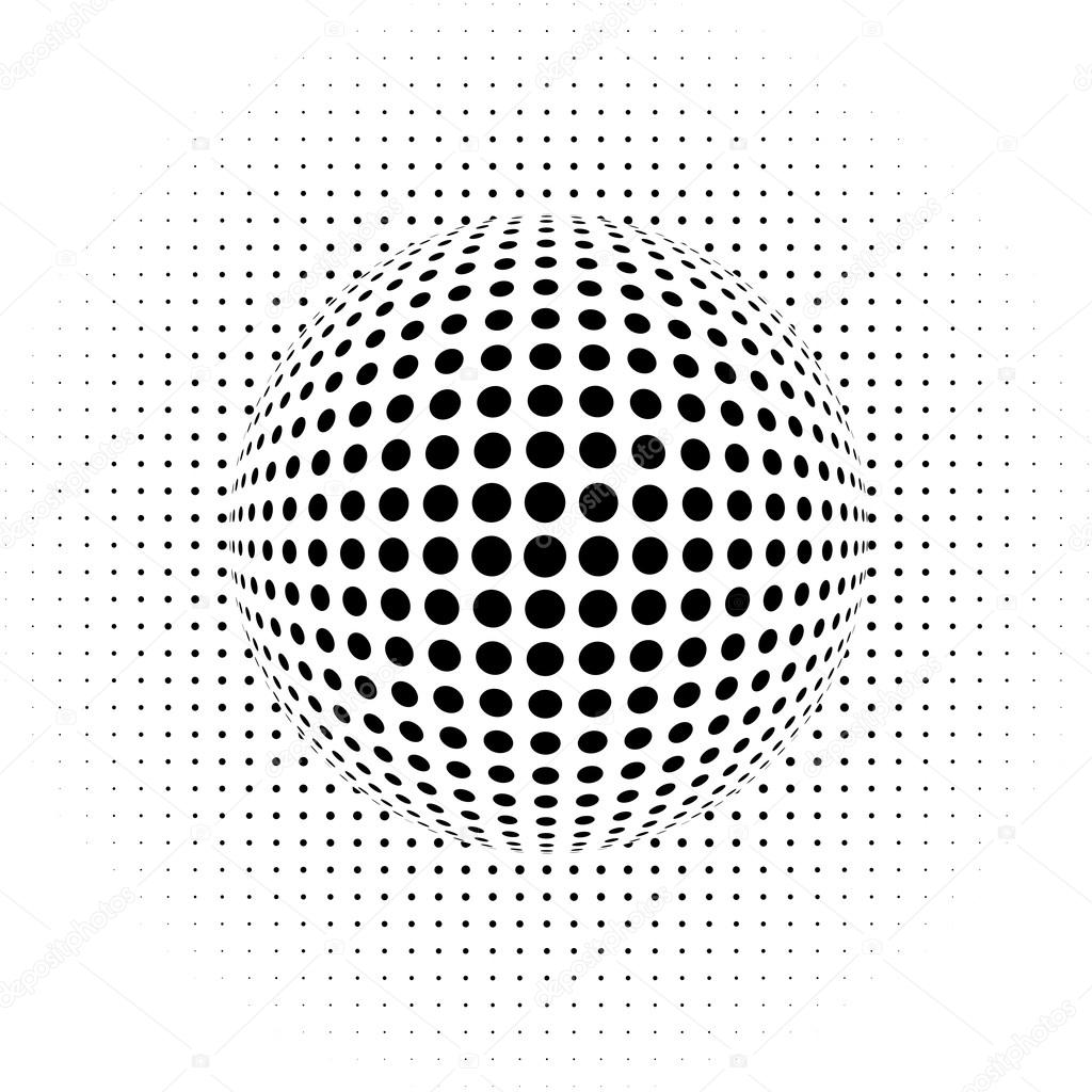 abstract background - optical illusion