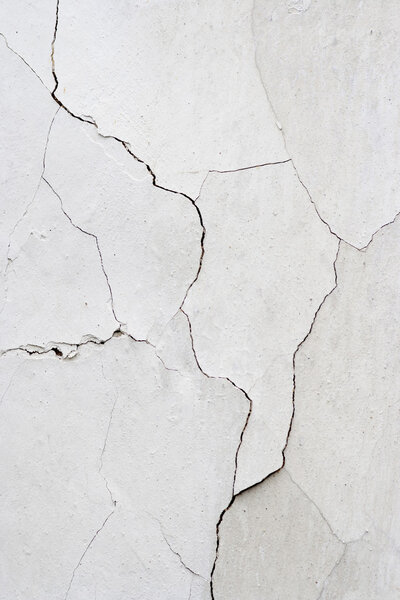 треснувшая штукатурка - гранж фон
