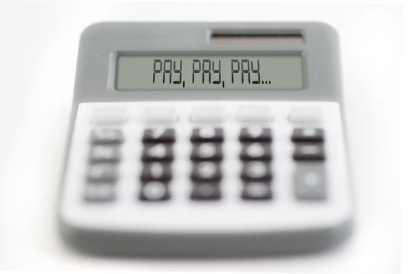 Pay, pay, pay — Stock Photo, Image