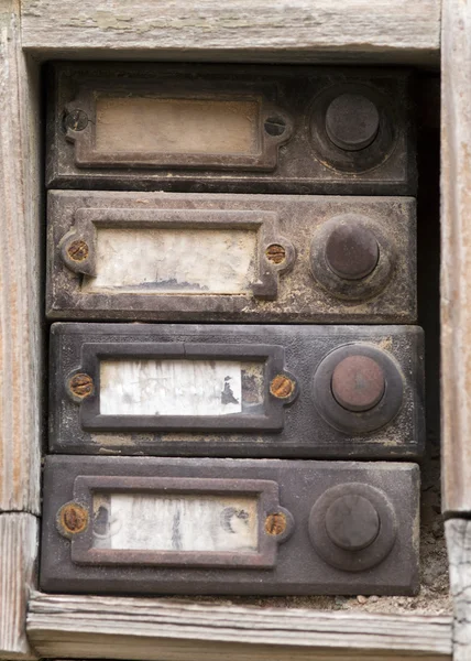 Old doorbells — Stock Photo, Image