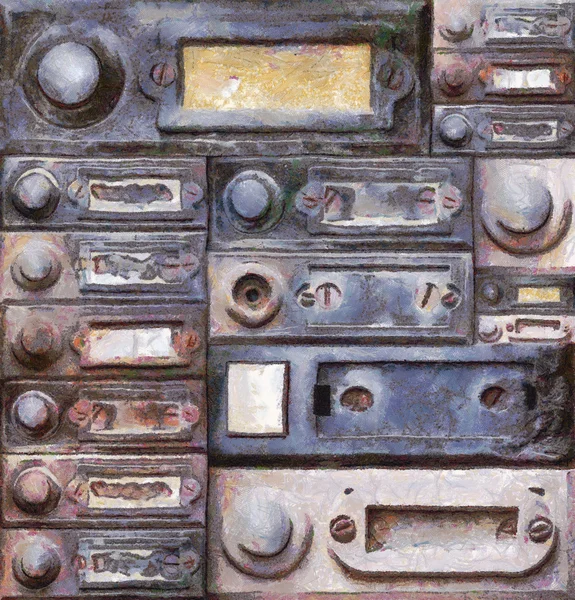 Old doorbells — Stock Photo, Image