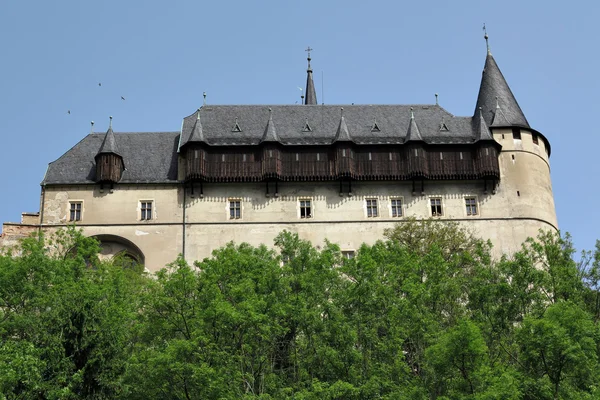 Burgraviate palace - Karlstejn castle — Stock Photo, Image