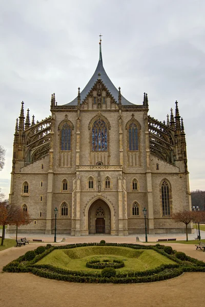 Kerk van Sint-barbara — Stockfoto