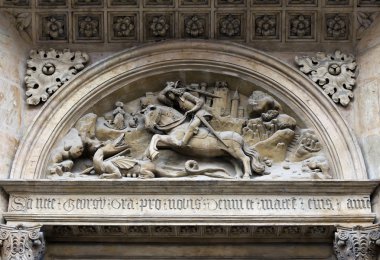 Saint george ve dragon
