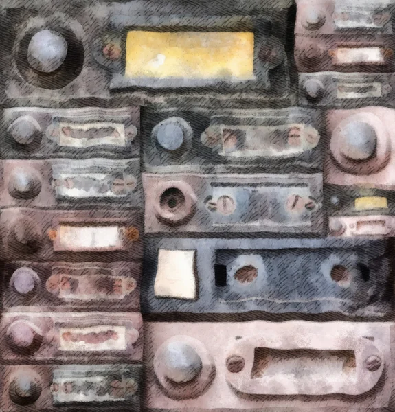 Old doorbells — Stock Photo, Image