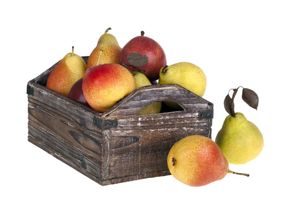 Crate of pears — Stock Photo, Image
