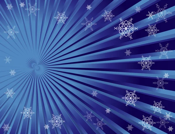 Christmas snowflake background — Stock Vector
