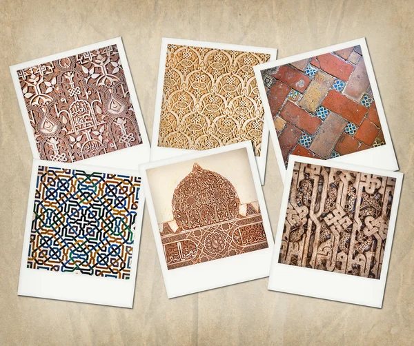 Alhambra textures — Stock Photo, Image