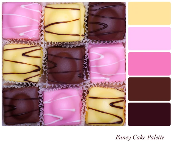 Fancy taart palet — Stockfoto