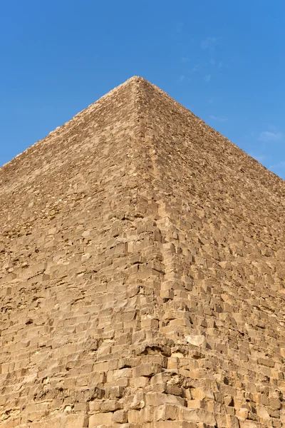 Dettaglio piramide di Giza — Foto Stock