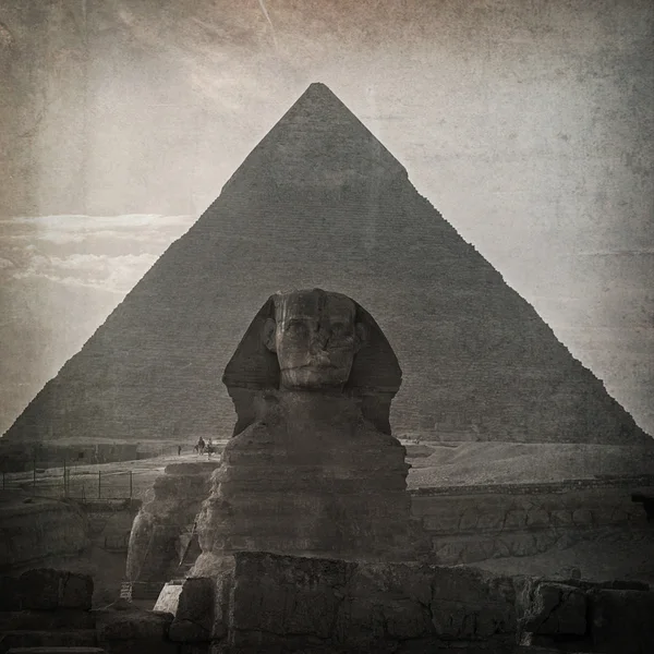 Vintage Sphinx — Stock Photo, Image