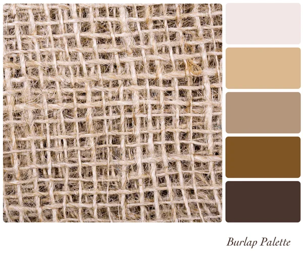 Burlap Palette — Stock Photo, Image
