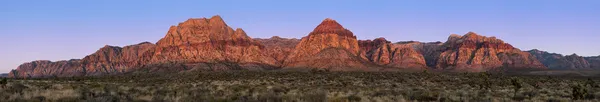 Pano aus rotem Felsen — Stockfoto