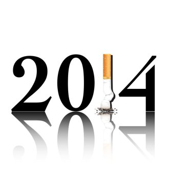 Quit smoking 2014 clipart