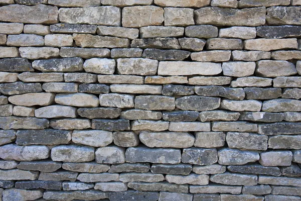 Dry stone wall background Royalty Free Stock Photos